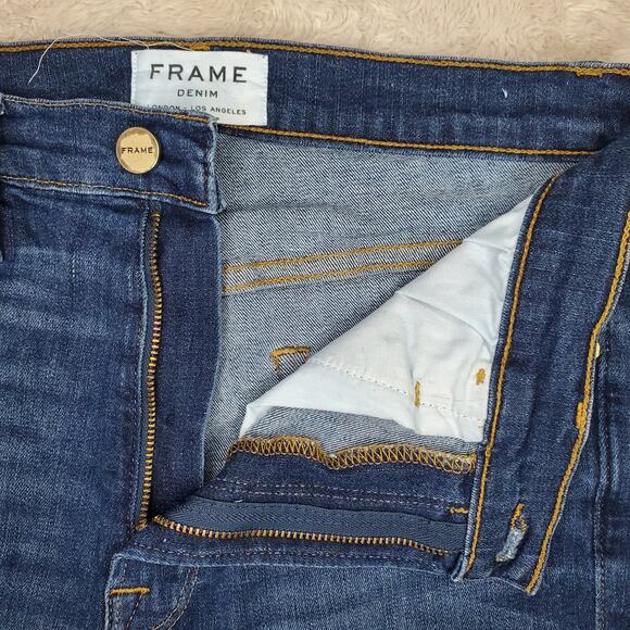 Frame Ali High Rise Skinny Jeans 27 / 4 - Picture 8 of 10